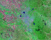 Oklahoma Satellite Image