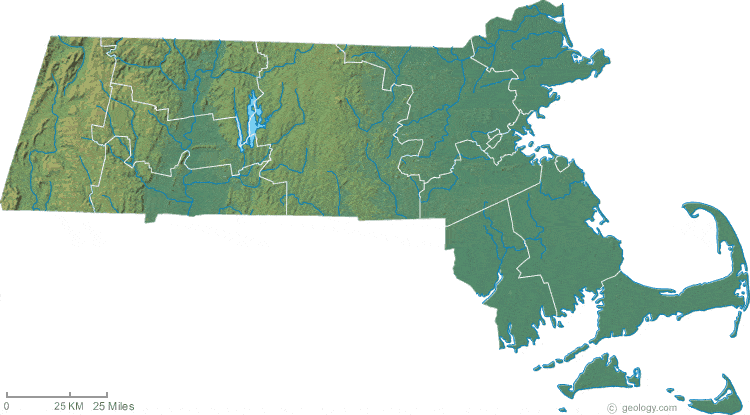 show me a map of massachusetts Map Of Massachusetts show me a map of massachusetts