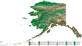 Alaska elevation map