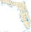 Florida rivers map