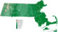 Massachusetts elevation map