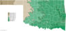 Oklahoma elevation map