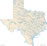 Texas rivers map
