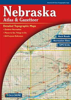 Nebraska DeLorme Atlas