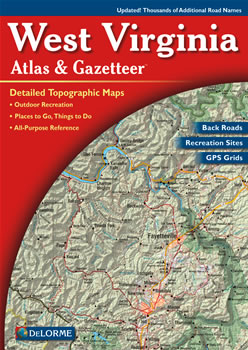 West Virginia DeLorme Atlas