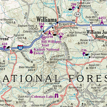 Atlas Map Of Arizona Arizona DeLorme Atlas: Road Maps and Topographic Maps!