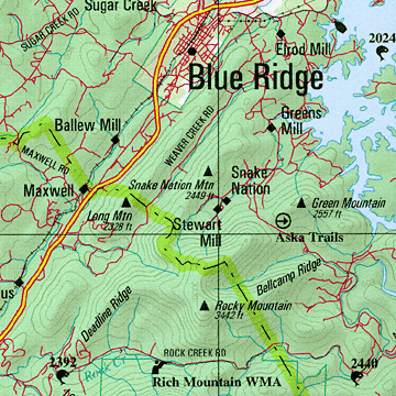 topographical map of georgia Georgia Delorme Atlas Road Maps And Topographic Maps topographical map of georgia