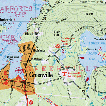 delorme freeport maine maps