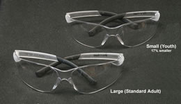 UV-blocking safety glasses