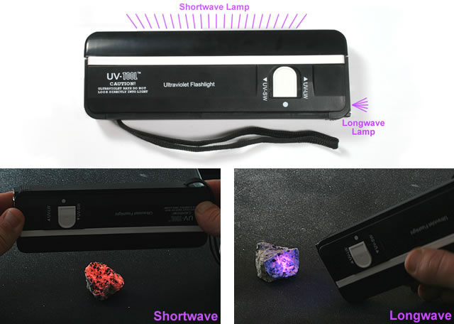 Short wave uv lamp