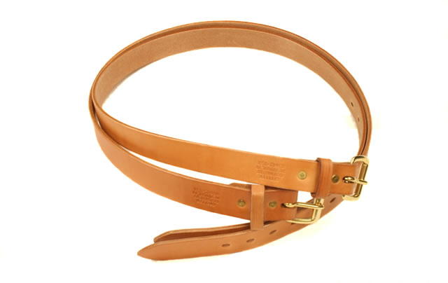 Gfeller leather field belt