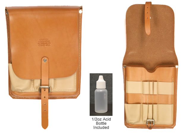 Gfeller leather field case