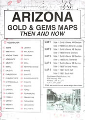 Arizona Gold and Gems Maps