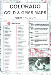 Colorado Gold and Gems Maps