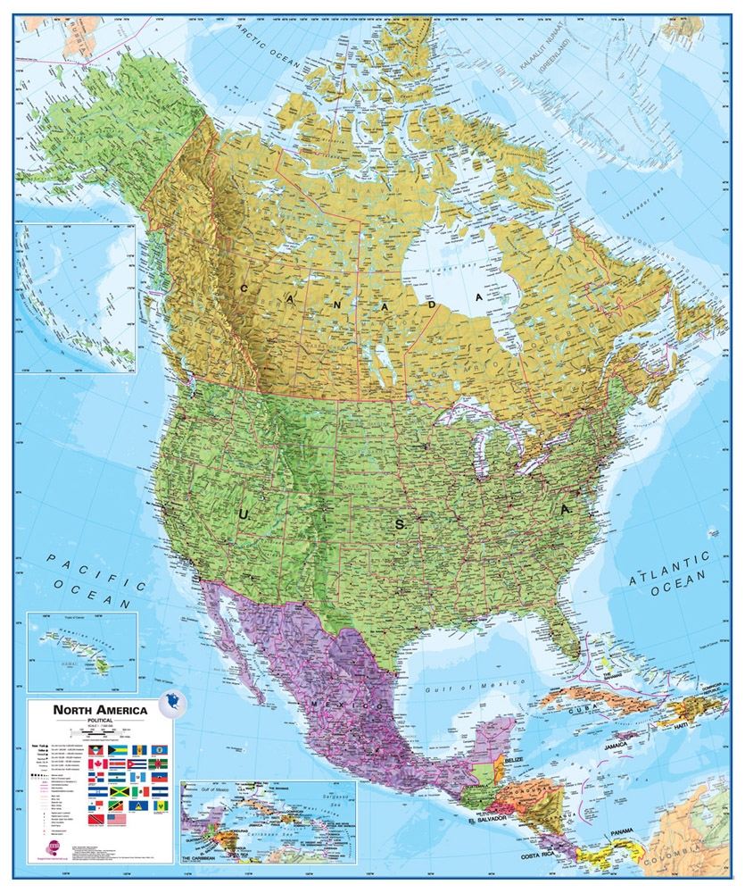 United States Map And Satellite Image