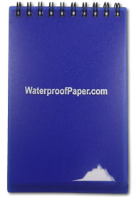 waterproof note book