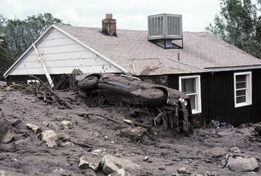 Farmington, Utah debris flow