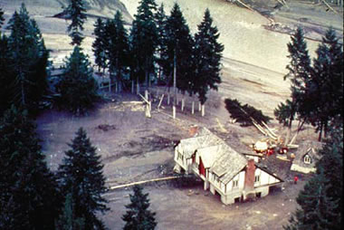 Mount St. Helens debris flow