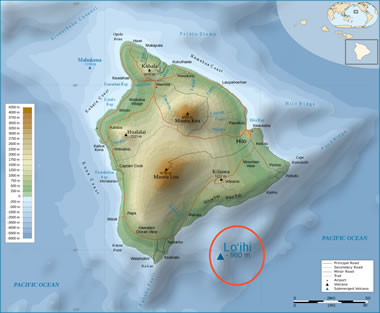 volcanic island diagram