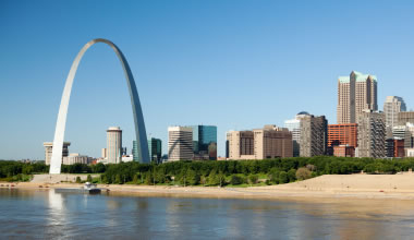 Gateway Arch in Saint Louis