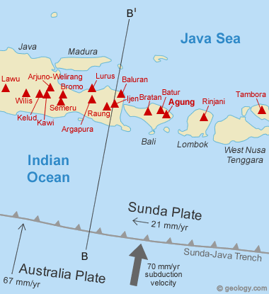 Mount Agung Active Volcano Bali Indonesia