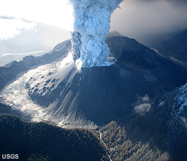 Typical Chaitén eruption column