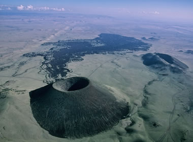 Cinder Cone and Lava Flow