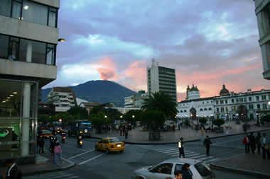 Galeras Volcano from Pasto