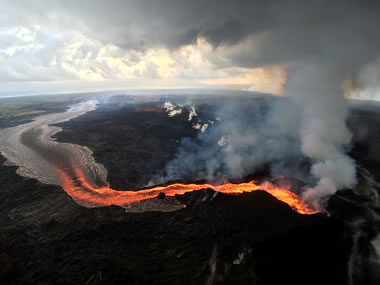 Incandescent Lava