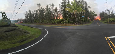Fissure Eruption at Kilauea