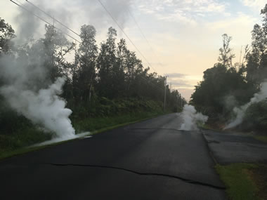 Steam Emissions at Kilauea