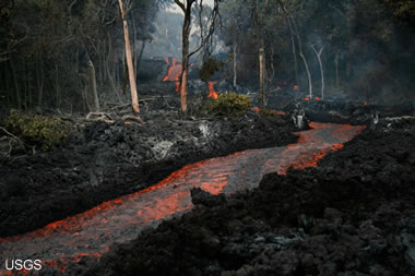 devastating effects of volcanic eruption