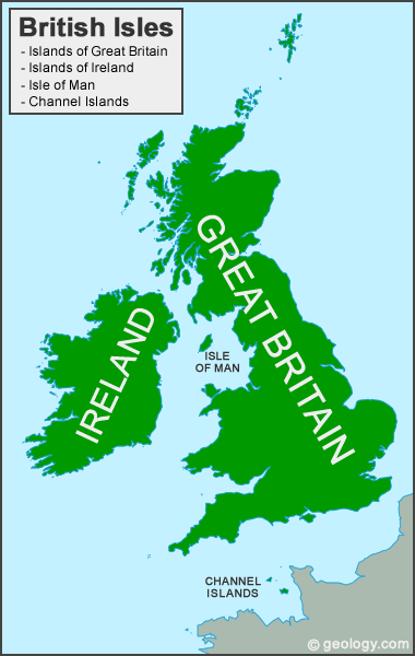 British Isles Map