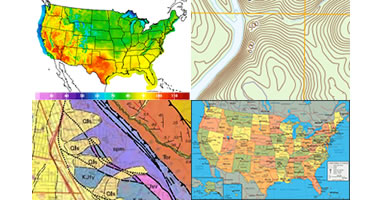 Learning Geology: World Map: Political and Physical