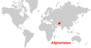 Afghanistan Map And Satellite Image   Map Of Afghanistan 