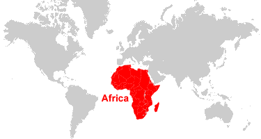 Where Is Africa On The World Map Africa Map and Satellite Image