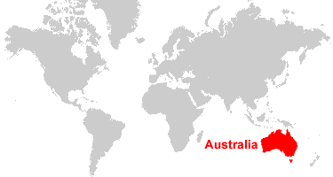 Australia Map And Satellite Image