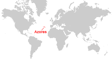 Azores On A World Map Amanda Marigold   Map Of Azores 