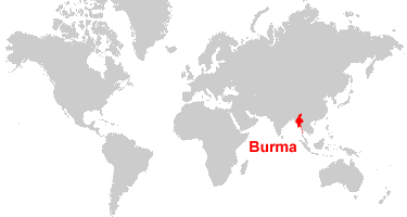 barma mapa Burma Map and Satellite Image   Map of Myanmar barma mapa