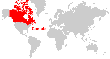 World Map Of Canada Canada Map and Satellite Image