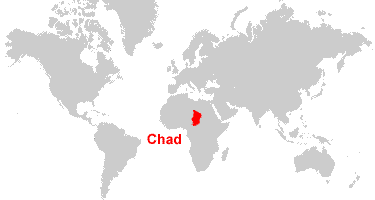 Chad On World Map Chad Map and Satellite Image