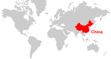 China Map And Satellite Image
