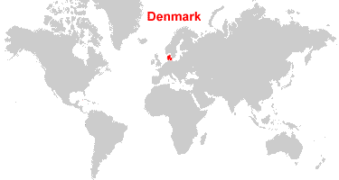 Denmark World Map