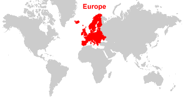 Europe Map And Satellite Image