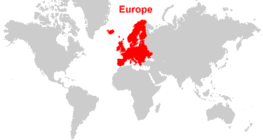 moscow on the map of europe