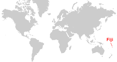 fiji volcano map