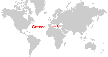 where is greece located on a world map Greece Map And Satellite Image where is greece located on a world map