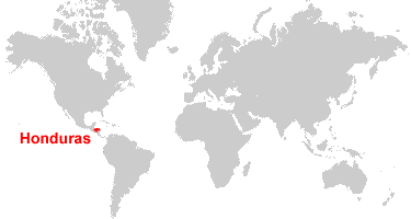 Map Of Honduras 