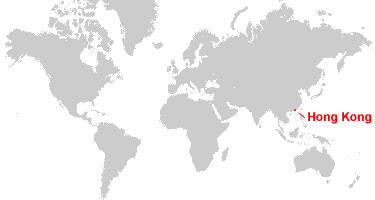 Hong Kong World Map