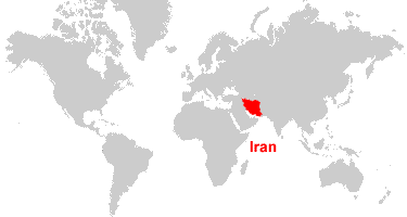 elburz mountains world map